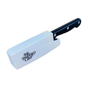 Pampered Chef Paring Knife with Sharpening Case 3" Blade #1044